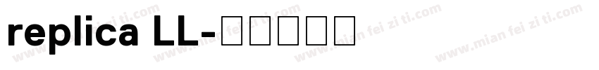 replica LL字体转换